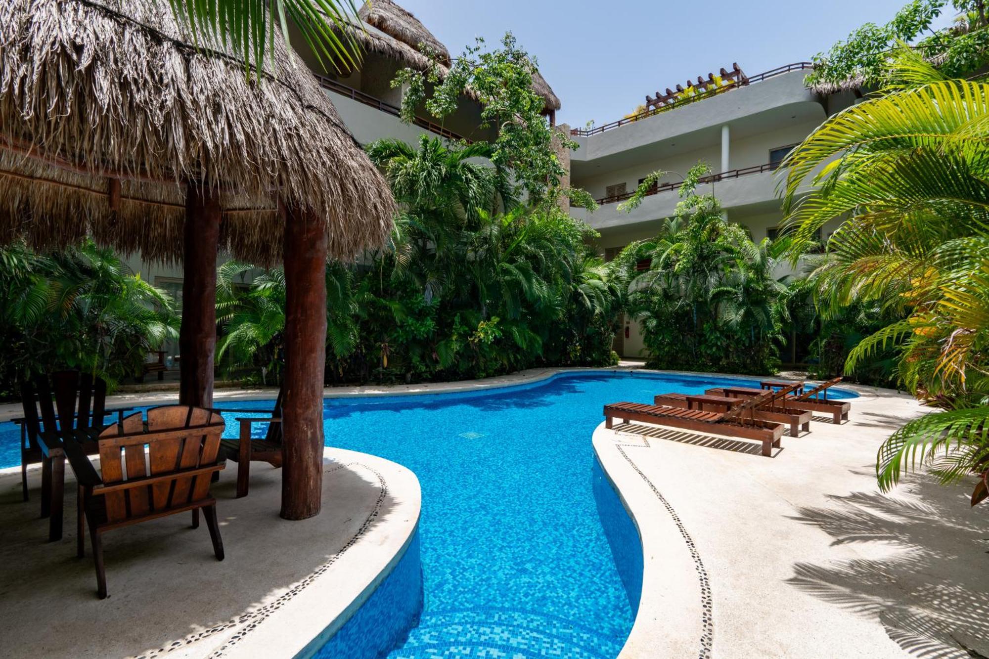 Premium With Terrace & Pool In Aldea Zama Apartment Tulum