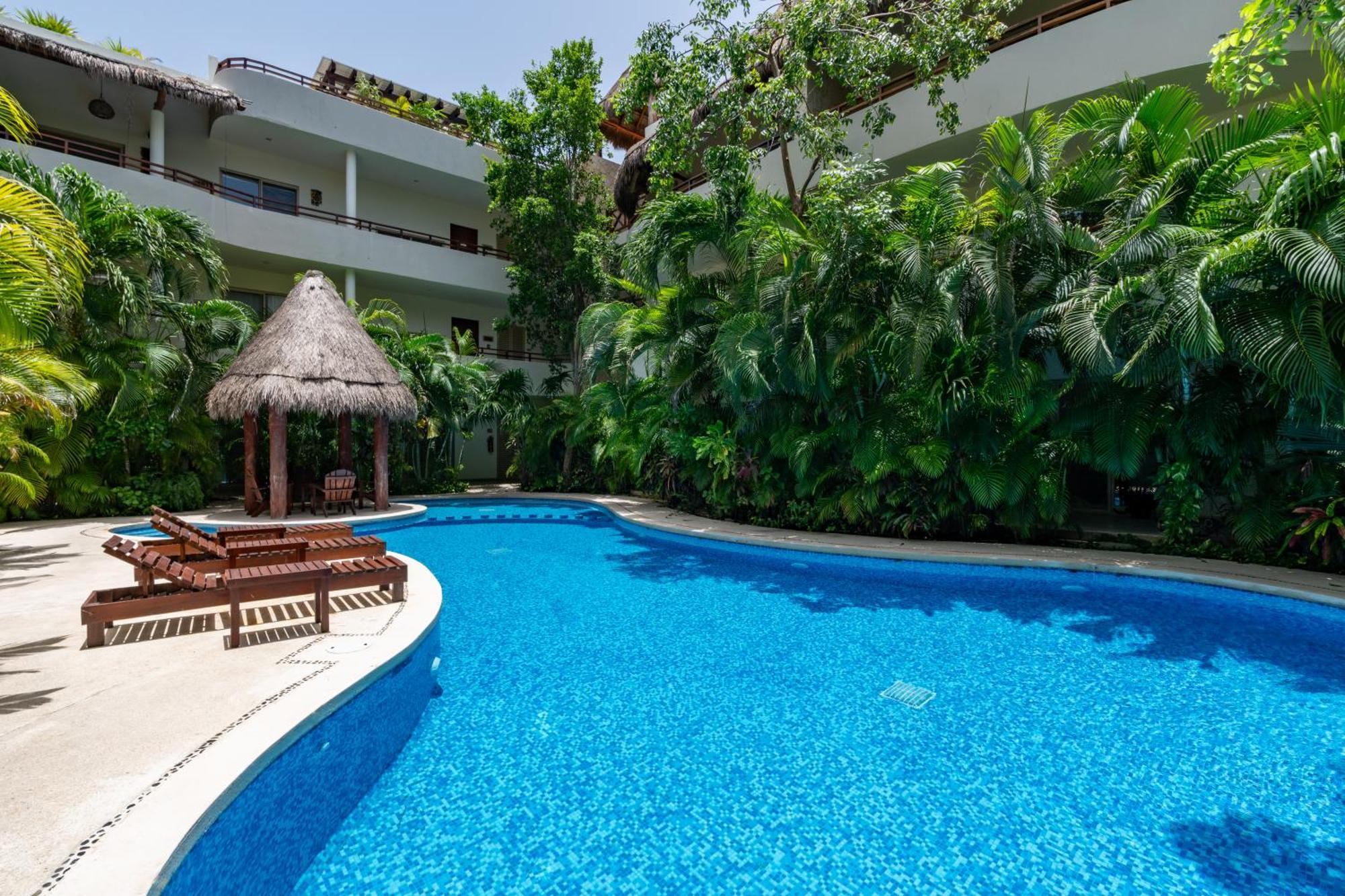 Premium With Terrace & Pool In Aldea Zama Apartment Tulum