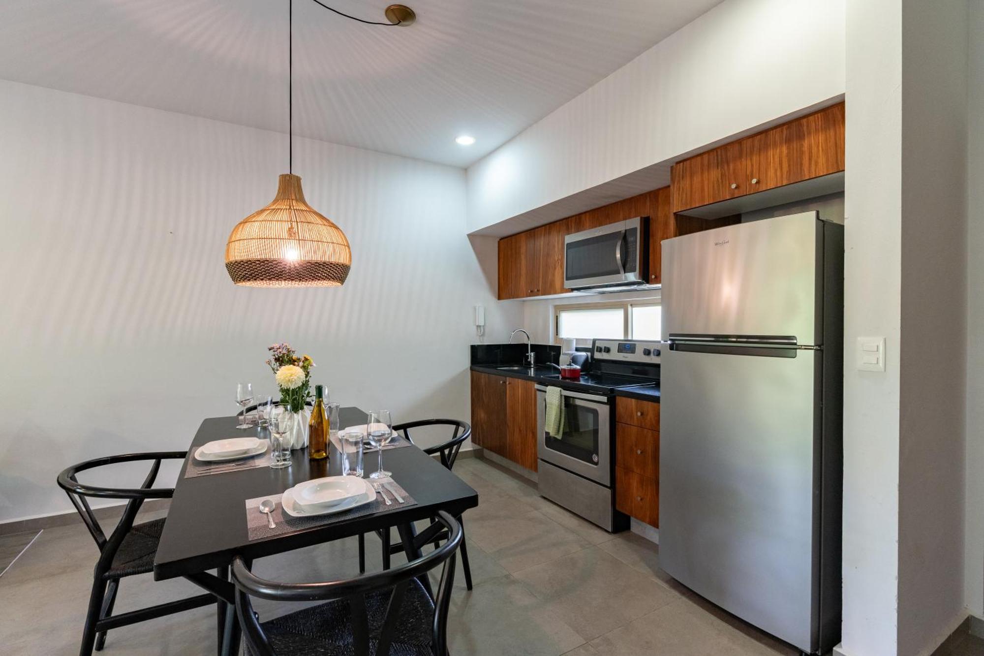 Apartamento Premium With Terrace & Pool In Aldea Zama